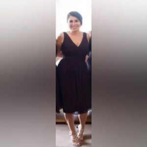 Eggplant Bridesmaid Dress - Bill Levkoff Brand